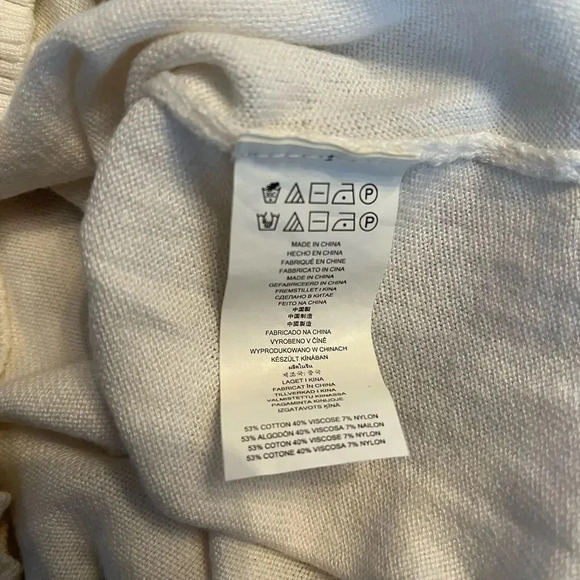 Michael Kors Lightweight Cotton Blend Sweater, Size M - Picture 6 of 7